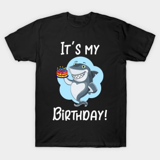 It's My Birthday Shark T-Shirt